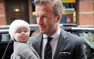 Bé gái nhà Becks có mẹ đỡ đầu