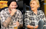 David Beckham gặp lại cô đào Charlize Theron