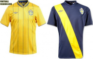 Trang phục thi đấu chính thức của Đội Tuyển Thụy Điển tại EURO 2012