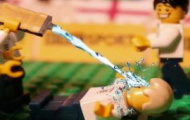 Video: Tái hiện các kỳ Euro bằng mô hình động Lego rất ấn tượng