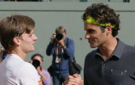 Goffin tự hào vì được chạm vợt cùng Federer