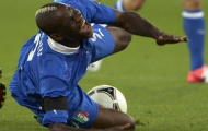 Nóng: Balotelli dính chấn thương, nguy cơ lỡ EURO
