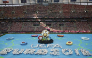 Chùm ảnh: Lễ khai mạc đơn giản nhưng đầy ấn tượng của EURO 2012