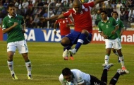 Vòng Loại World Cup 2014: Paraguay chìm sâu, Chile lên ngôi đầu