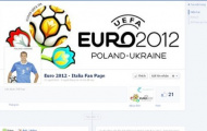EURO 2012 'rực cháy' trên facebook