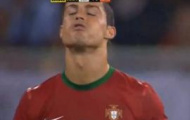 Video: C. Ronaldo biểu cảm xấu trai sau trận thua Đức
