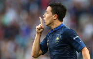 Nasri bật mí lí về pha “ăn mừng bẩn”