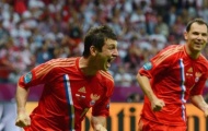 Dzagoev, ứng cử viên sáng giá cho danh hiệu Vua phá lưới Euro 2012