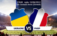 Tường thuật trực tiếp Euro 2012: Ukraine 0 - 2 Pháp (KT)