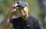 Tiger Woods vươn lên ngôi đầu US Open