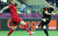 Video Euro 2012: Cú cứa lòng thành bàn tuyệt đẹp của Van der Vaart (Hà Lan) vs Bồ Đào Nha