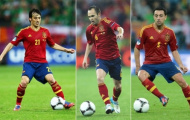 Tuyến giữa Tây Ban Nha: Bộ ba Silva - Iniesta - Xavi (S.I.X) ma thuật