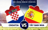 Thông tin thú vị trước trận Croatia-Tây Ban Nha