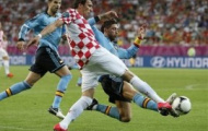 Video Euro 2012: Ramos phạm lỗi với Mandzukic nhưng không bi thổi phạt