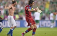 Video: Buffon mời Robbie Keane uống nước sau trận đấu