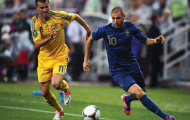 Tường thuật trực tiếp Euro 2012: Thụy Điển 2 - 0 Pháp (KT)