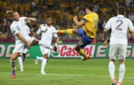 Video EURO 2012: Bàn thắng vô-lê mở tỉ số tuyệt đẹp của Ibrahimovic