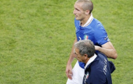 Italia chính thức mất Chiellini ở tứ kết