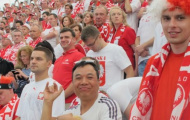 Nóng từ Ba Lan: CĐV Việt trên khán đài EURO