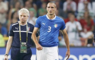 Italia đau đầu tìm giải pháp lấp chỗ trống Chiellini
