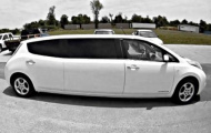 Nissan Leaf kéo dài thành xe limousine sang trọng