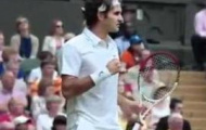 Video Wimbledon: Federer vs Fognini, Tốc hành vượt qua vòng 2