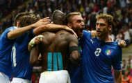 Italia giành vé dự Confederations Cup 2013