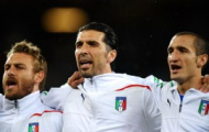 Video EURO 2012: Like a Boss! Buffon phiêu cùng bài quốc ca Italia