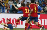 Video Euro 2012: Bàn thắng mở tỉ số của David Silva trong trận chung kết