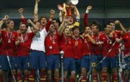 Video: Phút giây nâng cúp, đăng quang của tuyển Tây Ban Nha tại Euro 2012