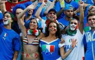 Video EURO 2012: Người hâm mộ tại Rome tập trung cổ vũ Italia