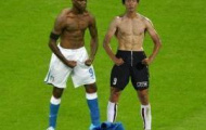 Video: Cầu thủ J-League nhái kiểu ăn mừng của Balotelli