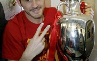Chùm ảnh: Nhà vô địch EURO 2012 Tây Ban Nha trở về