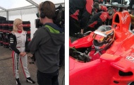 F1: 'Bóng hồng' gặp tai nạn thảm khốc trước British GP