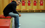 Chùm ảnh: Podolski làm quen sân Emirates