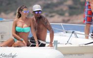 Boateng và bồ vui chơi hết mình