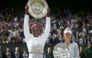 Chùm ảnh: Serena Williams nhí nhảnh trong ngày đăng quang