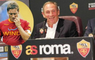 HLV Zeman trở lại as ROMA sau 13 năm: Đau đầu bài toán Totti