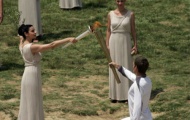 Chùm ảnh: Thắp sáng ngọn đuốc Olympic 2012 tại Hy Lạp