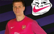 Wojciech Szczesny bị Nike chơi khăm trước mùa giải mới