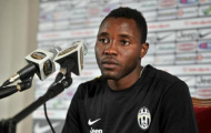 Asamoah không tin rằng mình đã có mặt tại Juventus