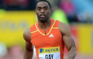 Tyson Gay về nhất cự ly 100 m ở London Grand Prix