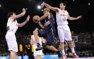 Tuyển bóng rổ TBN đánh bại Pháp trong trận giao hữu trước thềm Olympic