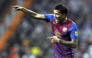 Dani Alves trở lại tập luyện
