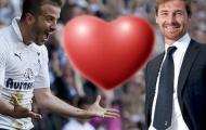 Villas-Boas thuyết phục thành công Van der Vaart ở lại