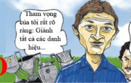 Ảnh biếm họa: Tito Vilanova 'đá đểu' Mourinho vụ móc mắt
