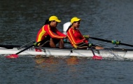 Rowing Việt Nam thi tại hồ nhân tạo