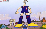 Biếm họa: Ibrahimovic - Người khổng lồ thành Paris
