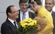 Tổng thống Pháp chúc mừng chiến thắng của Wiggins