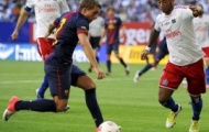 Video giao hữu: Barcelona đánh bại Hamburg trong trận đấu ra mắt của Tito